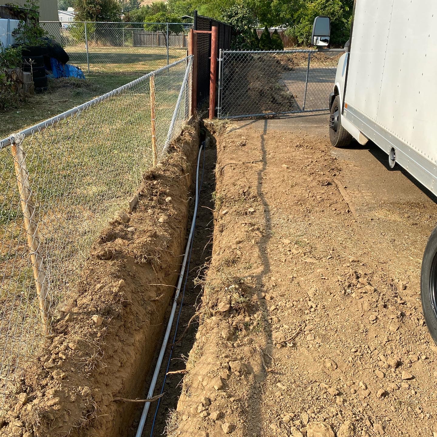 Backflow assembly installed and tested