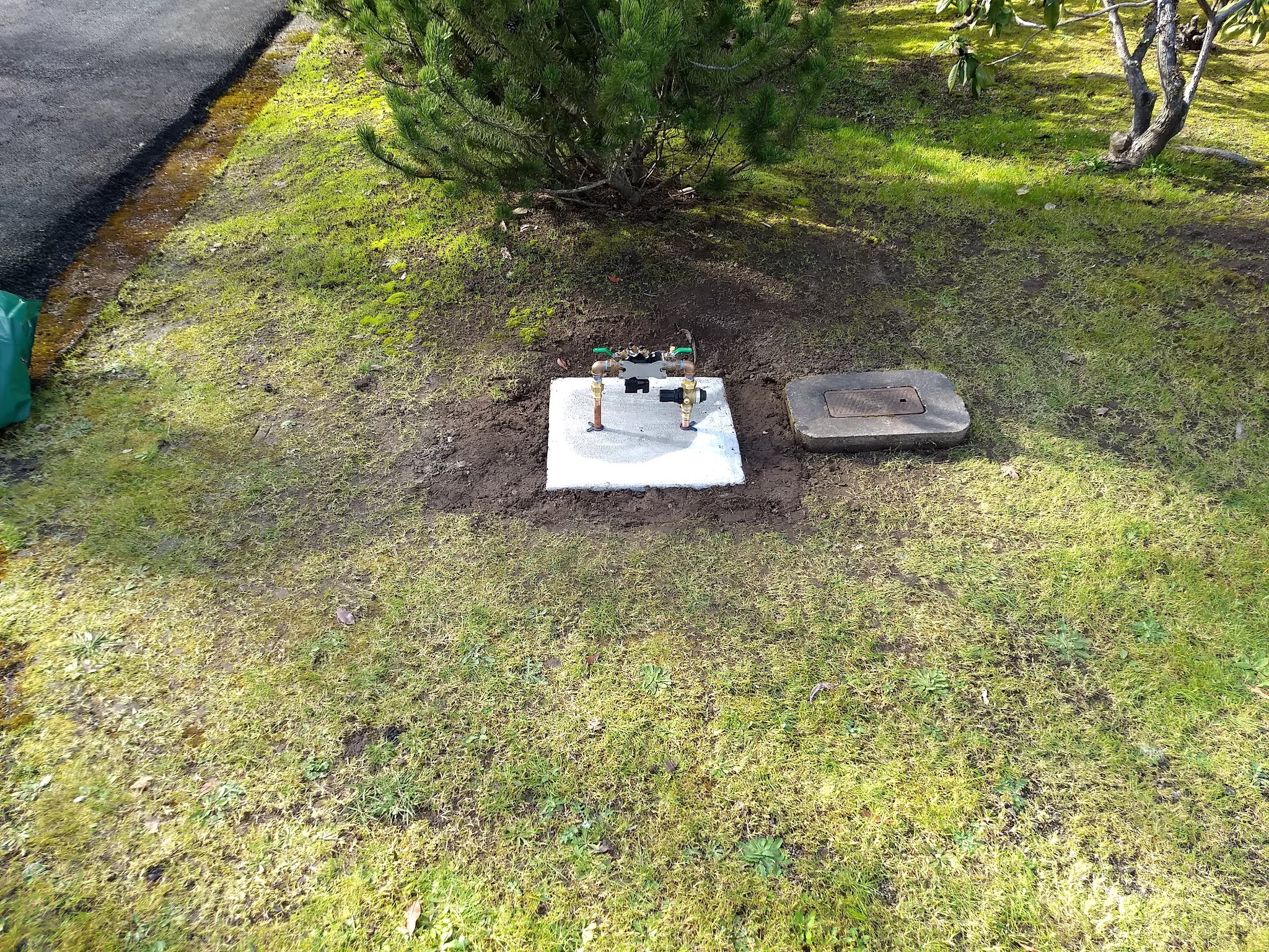 Precision Plumbing & Rooter crew on site with equipment in Roseburg, Oregon